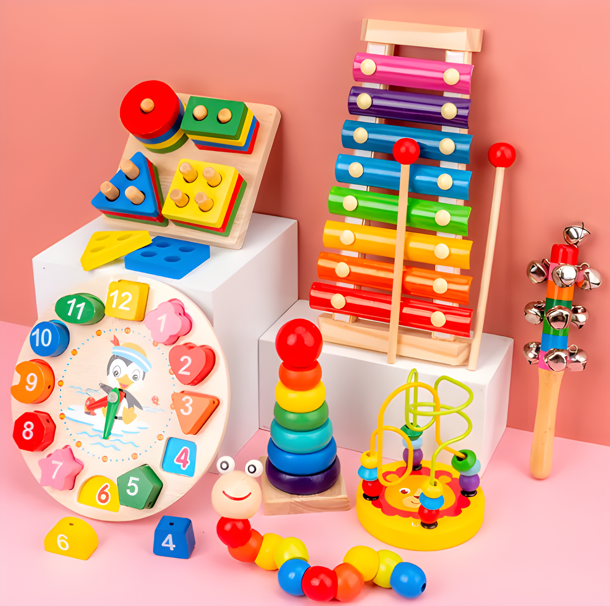 Educational Puzzle Blocks
